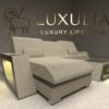 Modern Luxury Sofa Or Couches With L Shape Plus LED Lights HN456