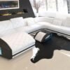 Modern Luxury Sofa Or Couches With U Shape Style And LED Lights S986