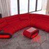 Modern Luxury Sofa Or Couches With Special C Shape Design