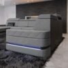 Modern Luxury Sofa Or Couches With Sectional U Shape And LED