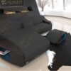 Modern Luxury Sofa Or Couches With L SHAPE & LED