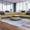 Modern Luxury Sofa Or Couches With L Shape Plus LED Lights BG256