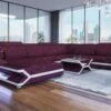 Modern Luxury Sofa Or Couches With U Shape Style And LED Lights PP658