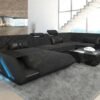 Modern Luxury Sofa Or Couches With U Shape Style And LED Lights WQ765