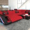 Modern Luxury Sofa Or Couches With U Shape Style And LED Lights WQ765