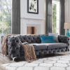 Italian Modern Luxury 3 seater Sofa Chesterfield Or Couches IT88tg66