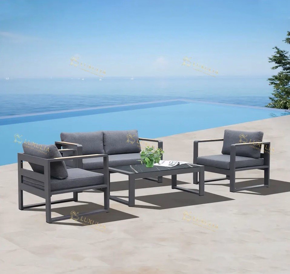 Luxury outdoor furniture sofa set